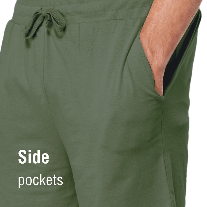 Mens Lounge Pants Pyjama Bottoms Loungewear Cotton Jersey Pants Size S-4XL