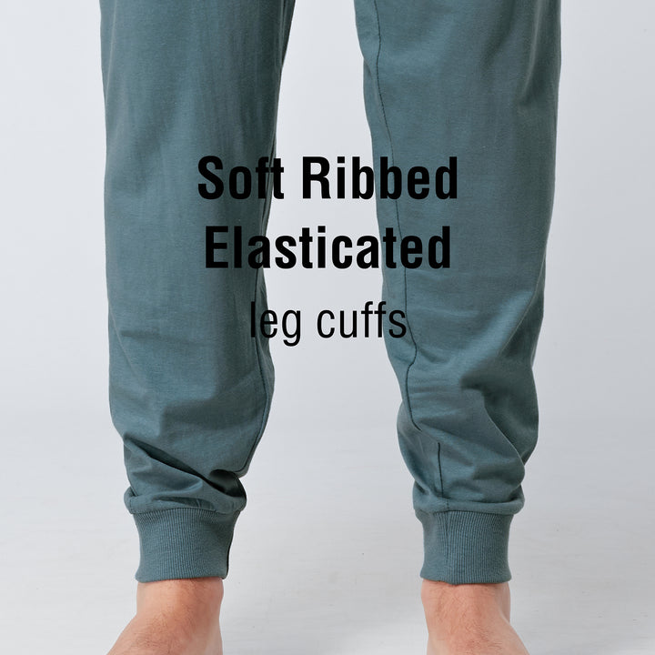 Mens Lounge Pants Pyjama Bottoms Loungewear Cotton Jersey Pants Size S-4XL