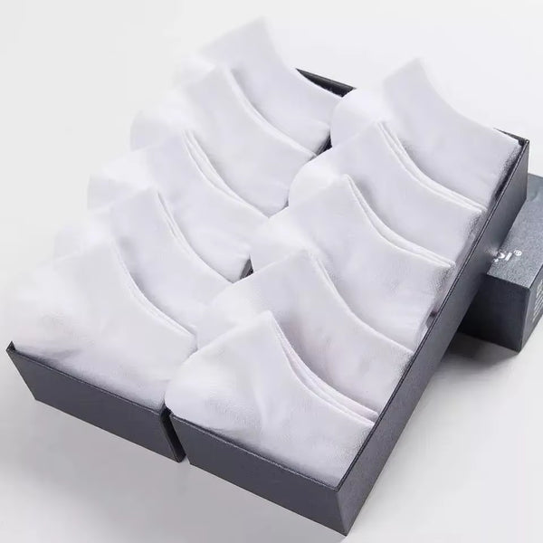 20 Piece=10 Pairs Women Socks Solid Color Breathable Sports Short Sokken Concise Comfortable Classic Couple Meias Size 35-41