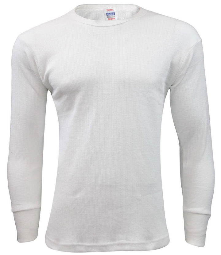 2 X Full Sleeve Mens Thermal Long Sleeves Vest Top Winter Warm Shirts Long Johns