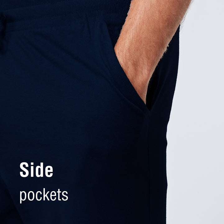 Mens Lounge Pants Pyjama Bottoms Loungewear Cotton Jersey Pants Size S-4XL