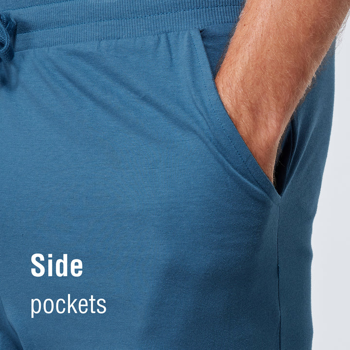 Mens Lounge Pants Pyjama Bottoms Loungewear Cotton Jersey Pants Size S-4XL